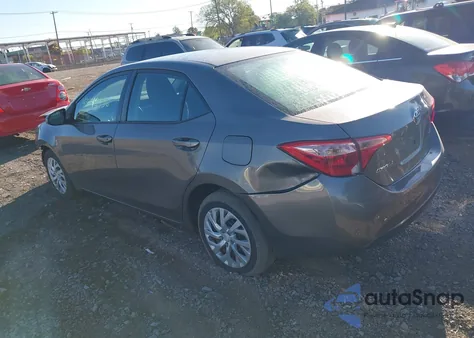 2017 Toyota Corolla Le из США, поврежденный, VIN 5YFBURHE4HP698972